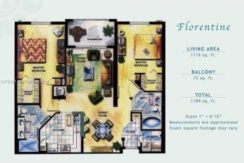 Condo in Sunny Isles Beach, Florida, 2 bedrooms  № 2042148 - photo 17