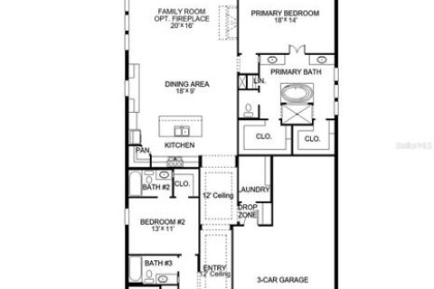 House in Nokomis, Florida 3 bedrooms, 204.38 sq.m. № 2095009 - photo 3