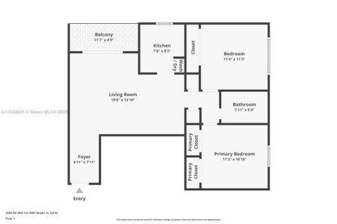 Купить кондоминиум в Майами, Флорида 2 спальни, 65.22м2, № 1943128 - фото 18