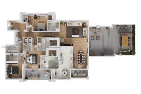 Apartment in Coral Gables, Florida 3 bedrooms, 270.44 sq.m. № 1955914 - photo 23