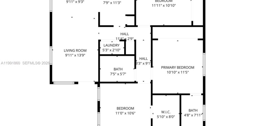 Commercial property in Miami, Florida 180.6 sq.m. № 2057144