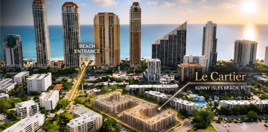 Condo à Sunny Isles Beach, Floride, 2 chambres  № 2179662
