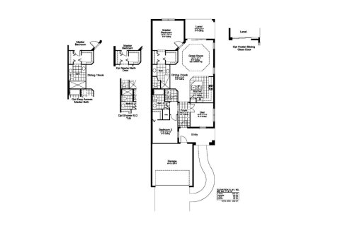 House floor plan «142SQM TIDEWATER», 2 bedrooms in VICENZA