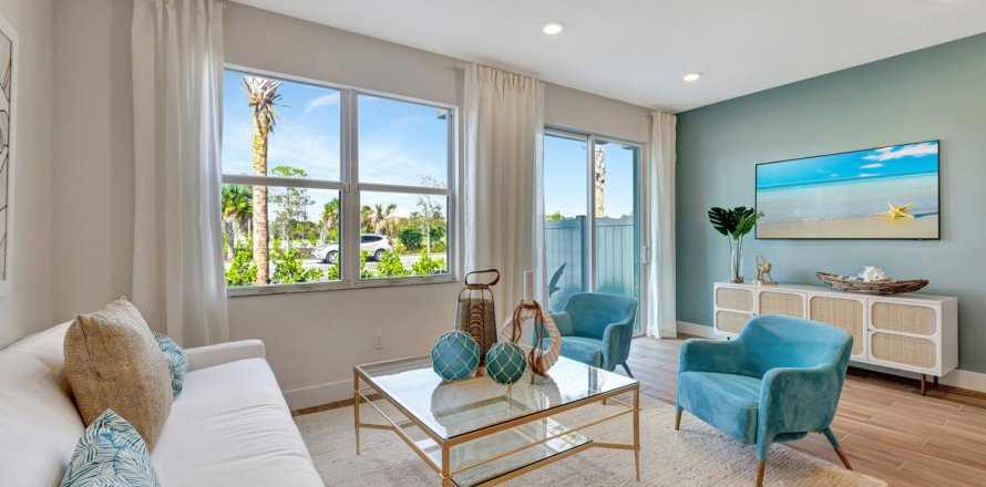 Townhouse in ASPIRE AT HAWKS RIDGE in Port St. Lucie, Florida 2 bedrooms, 157 sq.m. № 62510