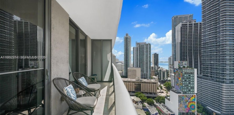 Кондоминиум с 1 спальней в Майами, Флорида № 2054399