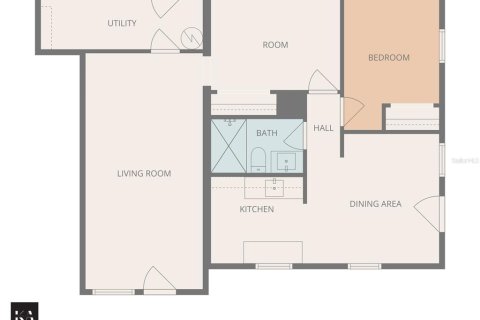 House in New Smyrna Beach, Florida 2 bedrooms, 88.54 sq.m. № 2120358 - photo 19