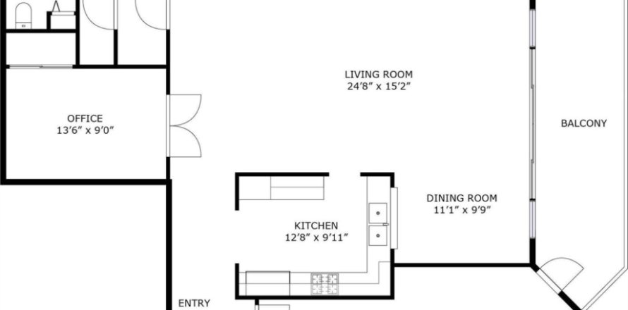 Condo in Boca Raton, Florida, 2 bedrooms № 1057097