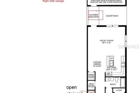 Touwnhouse à vendre à Winter Garden, Floride: 4 chambres, 179.3 m2 № 2114269 - photo 2