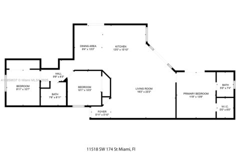 House in Miami, Florida 3 bedrooms, 152.92 sq.m. № 1888384 - photo 27