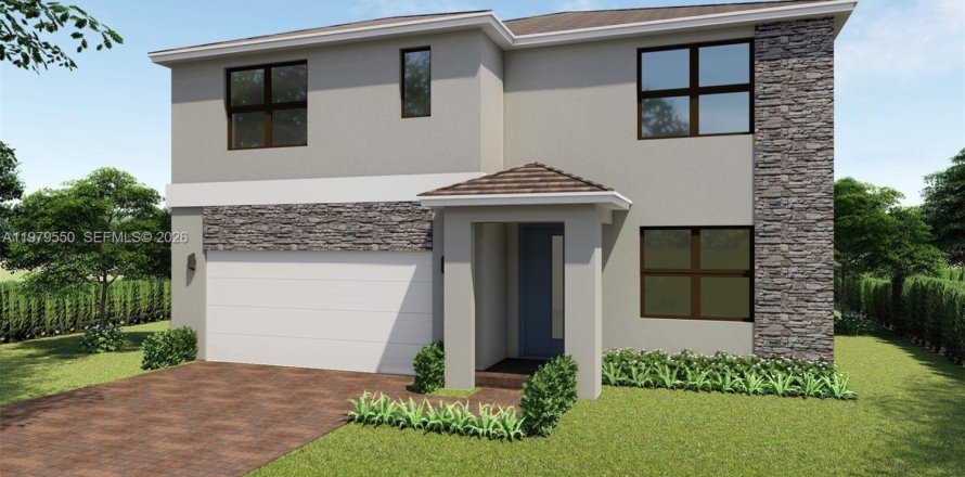 House in Homestead, Florida 5 bedrooms, 245.73 sq.m. № 2045953
