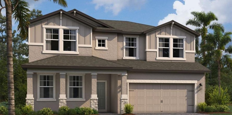 Villa ou maison à Wesley Chapel, Floride 4 chambres, 263.38 m2 № 1515404
