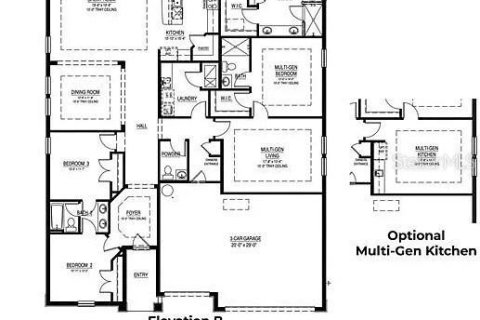 Villa ou maison à vendre à Riverview, Floride: 4 chambres, 259.94 m2 № 1744501 - photo 3