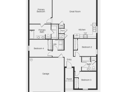House floor plan «floor 1707», 4 rooms in Lake Lucerne