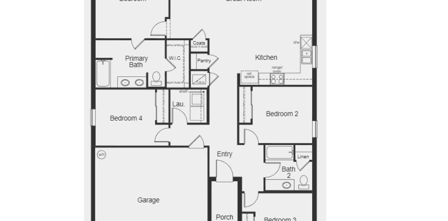 House in Lake Lucerne in Winter Haven, Florida 4 rooms, 159 sq.m. № 339612