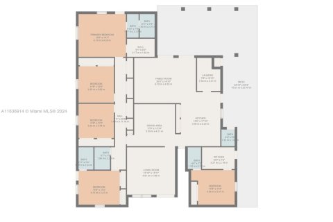 House in Miami, Florida 4 bedrooms, 278.71 sq.m. № 1306142 - photo 7
