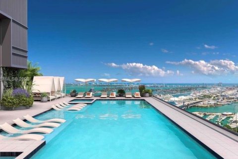 Condo in Miami, Florida, 1 bedroom  № 2252443 - photo 9