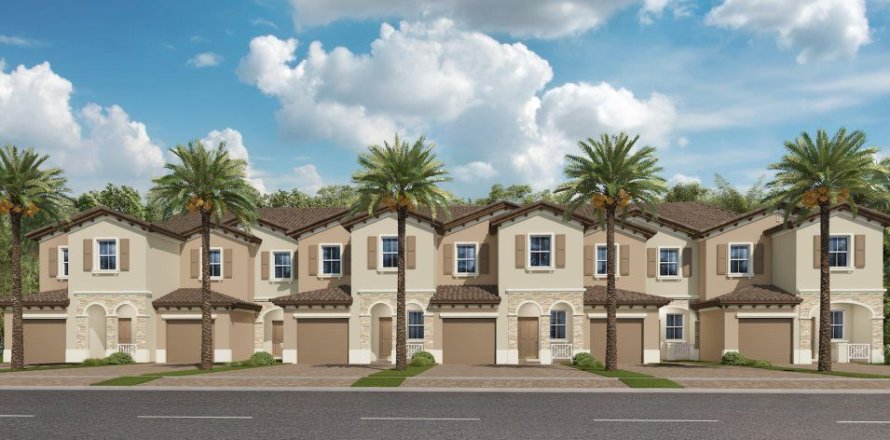 Townhouse in Azalea Isle in Lauderhill, Florida 3 bedrooms, 156 sq.m. № 599402