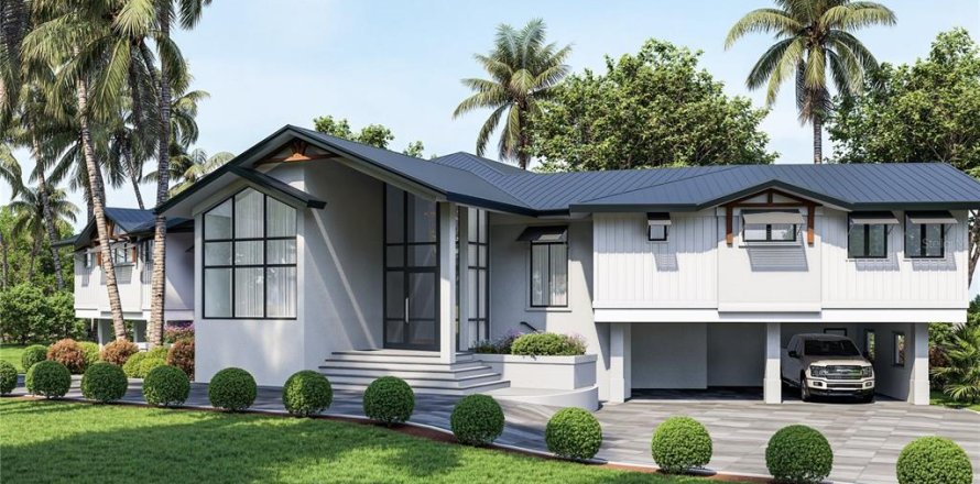 House in Sarasota, Florida 6 bedrooms, 394.83 sq.m. № 2213412