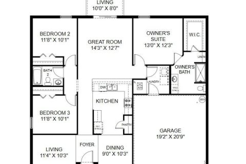 Villa ou maison à vendre à Port St. Lucie, Floride: 3 chambres, 144.18 m2 № 2241262 - photo 2