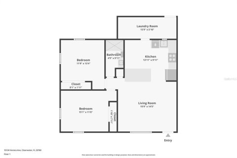 Propiedad comercial en venta en Clearwater, Florida, 4 dormitorios, 157 m2 № 2203196 - foto 18