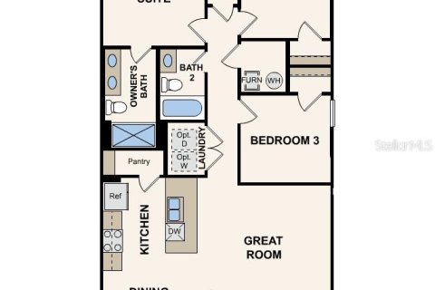 House in Bunnell, Florida 3 bedrooms, 103.49 sq.m. № 1885546 - photo 2