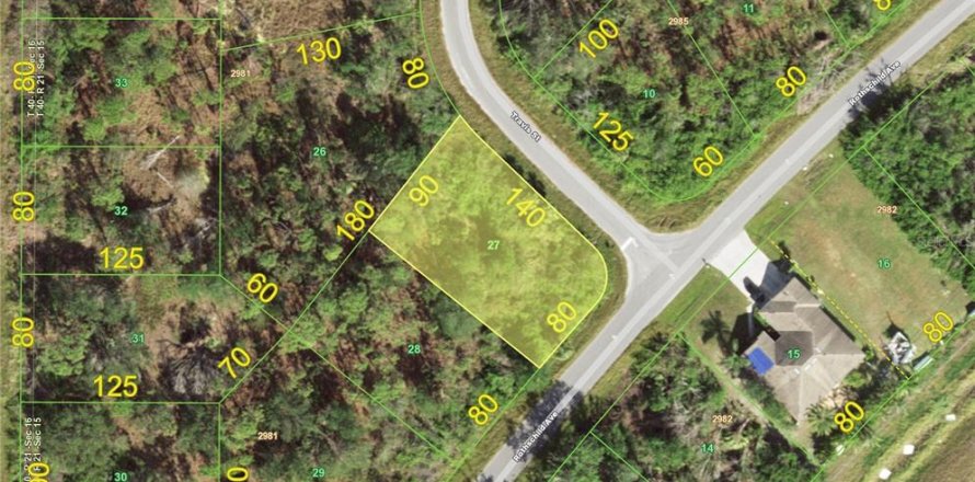 Terreno en Port Charlotte, Florida № 2212512