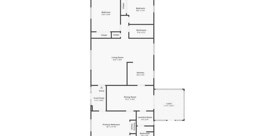 Villa ou maison à Englewood, Floride 3 chambres, 136.94 m2 № 1800612