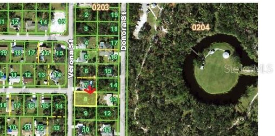 Terrain à Port Charlotte, Floride № 2205717