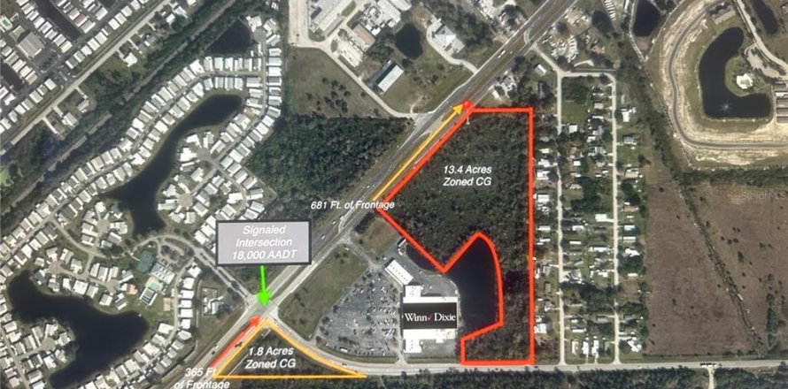 Land in Punta Gorda, Florida № 1597543