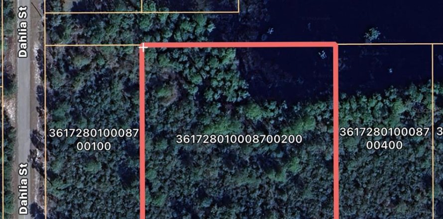 Terreno en Eustis, Florida № 1652591