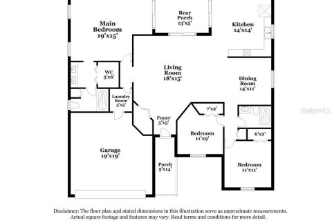 Casa en alquiler en Brandon, Florida, 3 dormitorios, 146.04 m2 № 1905119 - foto 2