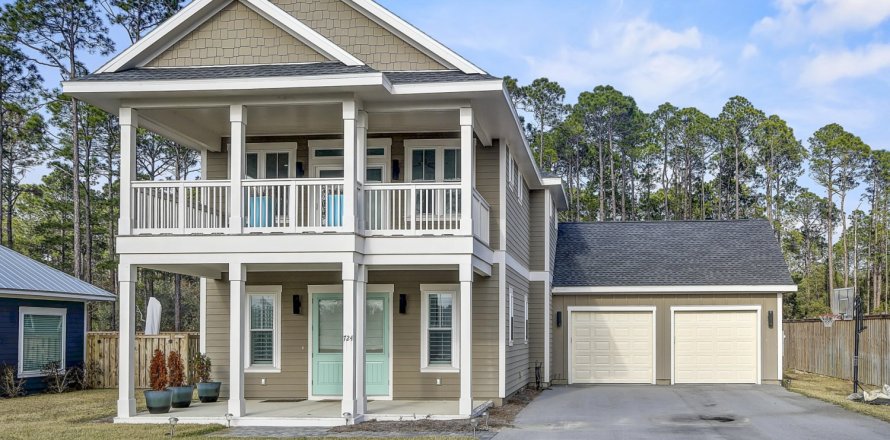 House in Panama City Beach, Florida 4 bedrooms, 243.59 sq.m. № 560161