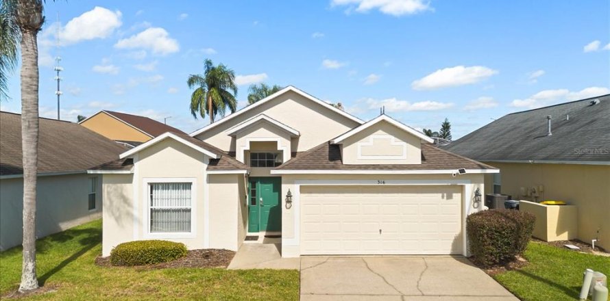 House in Davenport, Florida 4 bedrooms, 163.51 sq.m. № 2211229