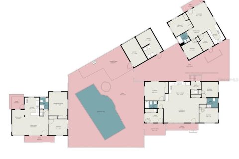 House in Treasure Island, Florida 8 bedrooms, 373.56 sq.m. № 1872973 - photo 3