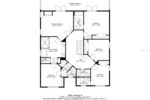 House in Davenport, Florida 5 bedrooms, 299.24 sq.m. № 1874095 - photo 30