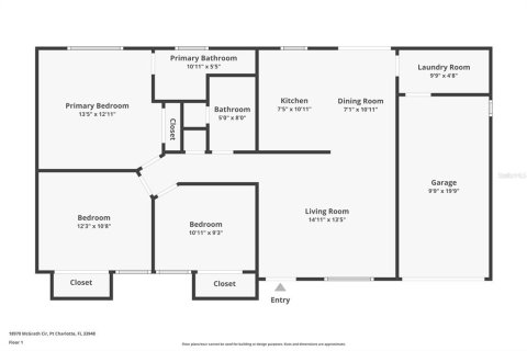 House in Port Charlotte, Florida 3 bedrooms, 86.68 sq.m. № 2202439 - photo 28