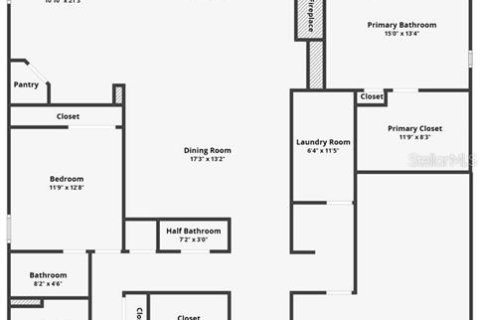 Купить виллу или дом в Уинтер-Гарден, Флорида 13 комнат, 254.65м2, № 2148664 - фото 3