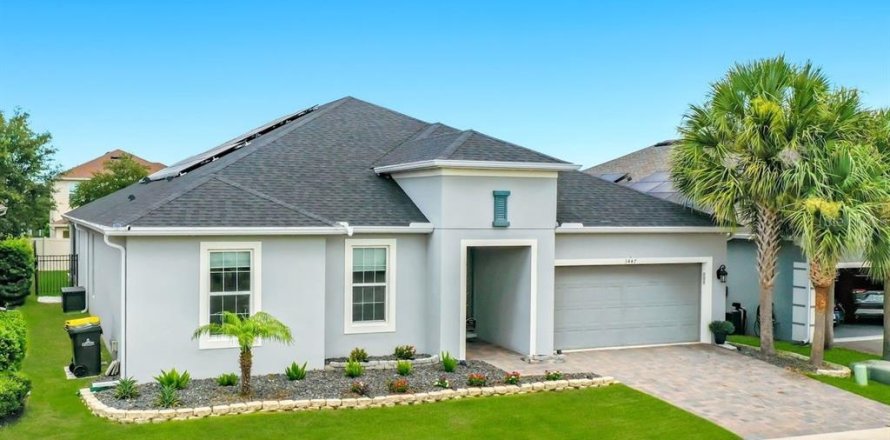 Дом в ESTATES AT LAKEVIEW PRESERVE в Уинтер-Гарден, Флорида 13 комнат, 254.65м2 № 2148664