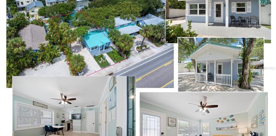 Villa ou maison à Indian Rocks Beach, Floride 4 chambres, 107.02 m2 № 1357725