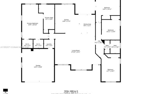 Купить виллу или дом в Дейви, Флорида 4 спальни, 209.4м2, № 1931756 - фото 4