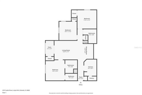 Condo in Orlando, Florida, 3 bedrooms  № 1874010 - photo 25