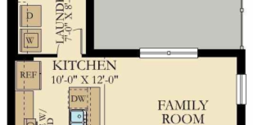 Townhouse in TOHOQUA in Kissimmee, Florida 3 bedrooms, 163.04 sq.m. № 1870719
