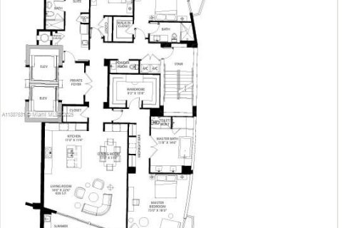 Copropriété à louer à Aventura, Floride: 4 chambres, 233.93 m2 № 1941724 - photo 2
