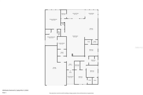 House in Wesley Chapel, Florida 4 bedrooms, 252.32 sq.m. № 2152257 - photo 5