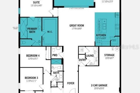 House in Groveland, Florida 4 bedrooms, 229.65 sq.m. № 1785531 - photo 3