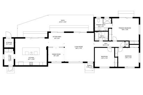 Casa en alquiler en Wilton Manors, Florida, 3 dormitorios, 174.19 m2 № 1060127 - foto 1