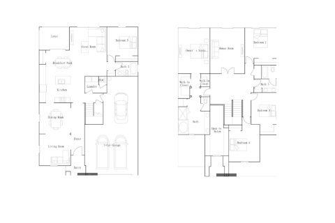 House floor plan «House», 5 bedrooms in Antigua