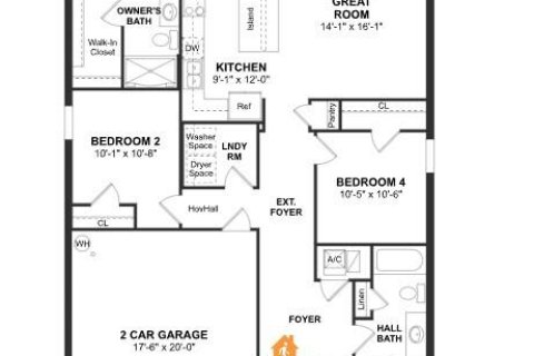 House in Fort Pierce, Florida 4 bedrooms, 150.13 sq.m. № 1207575 - photo 1