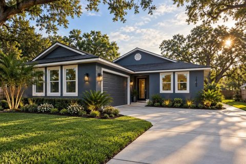 House in Tampa, Florida 4 bedrooms, 236.62 sq.m. № 2409030
