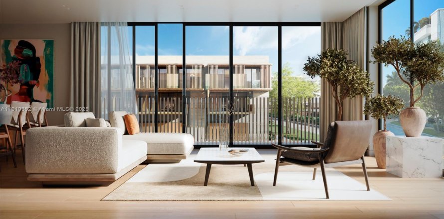 Таунхаус в Бей-Харбор-Айлендс, Флорида 4 спальни, 1973.43м2 № 1969841